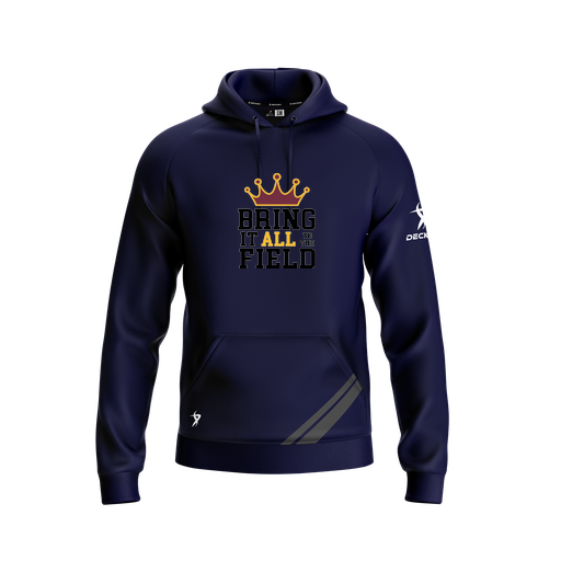 [FOLHSMNV-YXS-LOGO2] Decker Summit Hoodie (Youth XS, Navy, Logo 2)