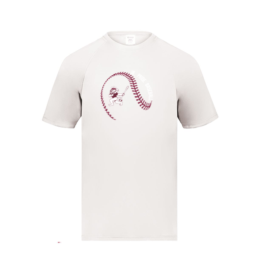 [2790.005.S-LOGO1] Men's Smooth Sport T-Shirt (Adult S, White, Logo 1)