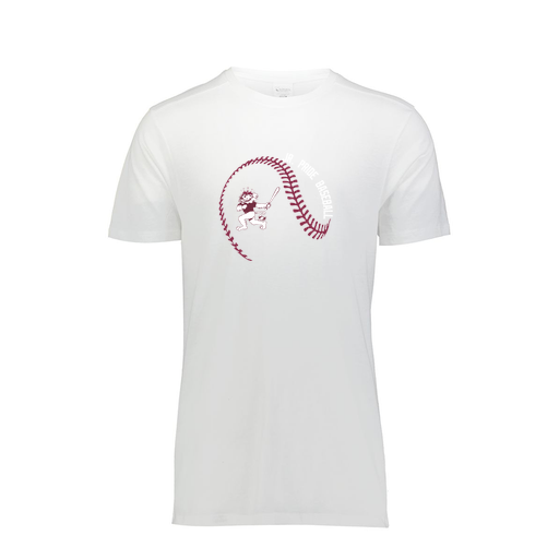 [FTSCUBWH-AS-LOGO1] Decker Men's Tri-Blend T-Shirt - Short Sleeve (Adult S, White, Logo 1)