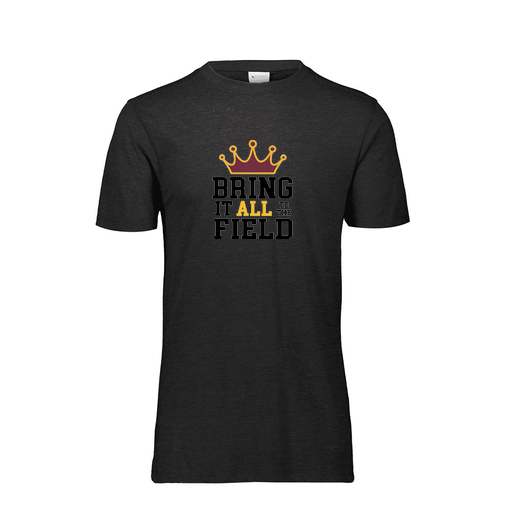 [FTSCUBBK-YS-LOGO2] Decker Youth Tri-Blend T-Shirt - Short Sleeve (Youth S, Black, Logo 2)