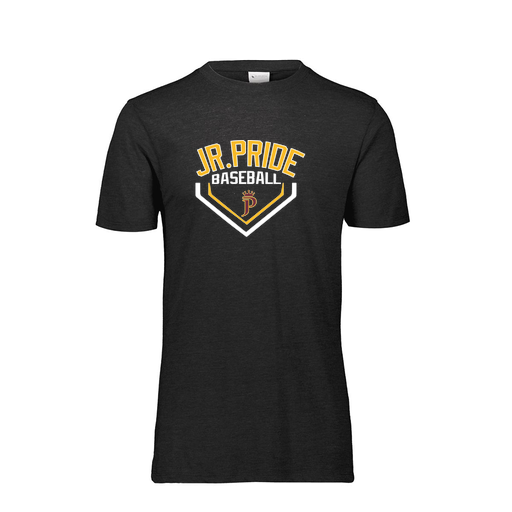 [FTSCUBBK-YS-LOGO3] Decker Youth Tri-Blend T-Shirt - Short Sleeve (Youth S, Black, Logo 3)