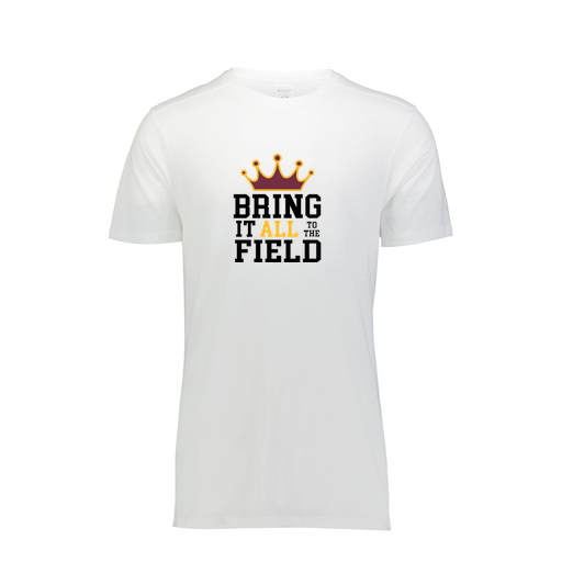 [FTSCUBWH-YS-LOGO2] Decker Youth Tri-Blend T-Shirt - Short Sleeve (Youth S, White, Logo 2)