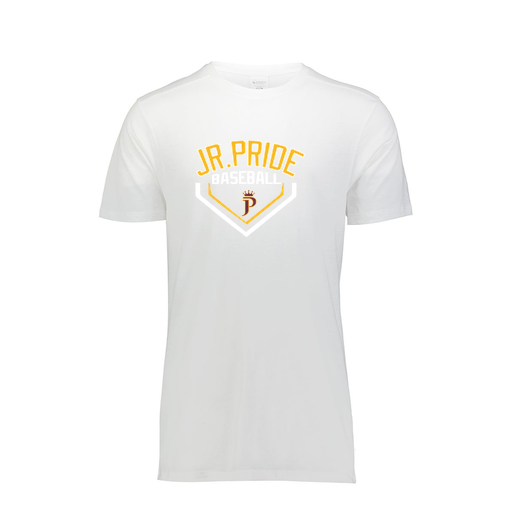 [FTSCUBWH-YS-LOGO3] Decker Youth Tri-Blend T-Shirt - Short Sleeve (Youth S, White, Logo 3)