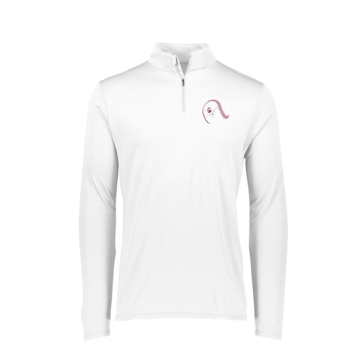 [FTLQFLWH-FAXS-LOGO1] Decker Women's Flex-Lite 1/4 Zip Shirt (Female Adult XS, White, Logo 1)
