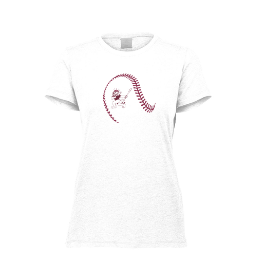 [FTSCUBWH-FAXS-LOGO1] Decker Women's Tri-Blend T-Shirt - Short Sleeve (Female Adult XS, White, Logo 1)