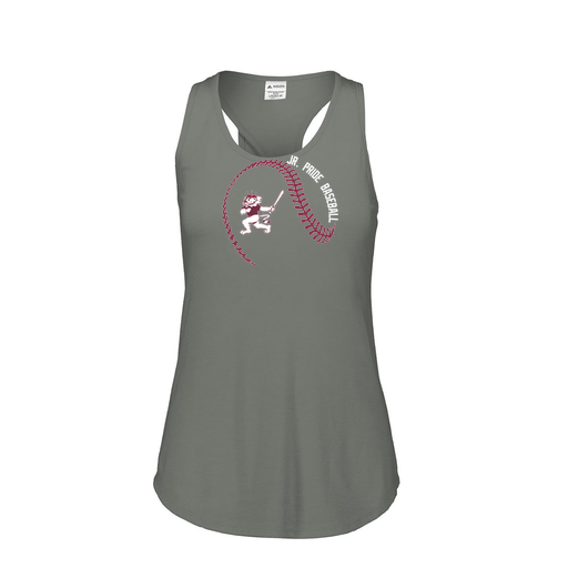[3078.013.S-LOGO1] Ladies Tri Blend Tank Top (Female Adult S, Gray, Logo 1)