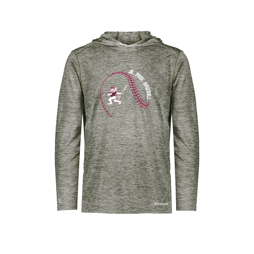 [FOLHCGGY-AS-LOGO1] Decker Men's Charge Hoodie (Adult S, Gray, Logo 1)