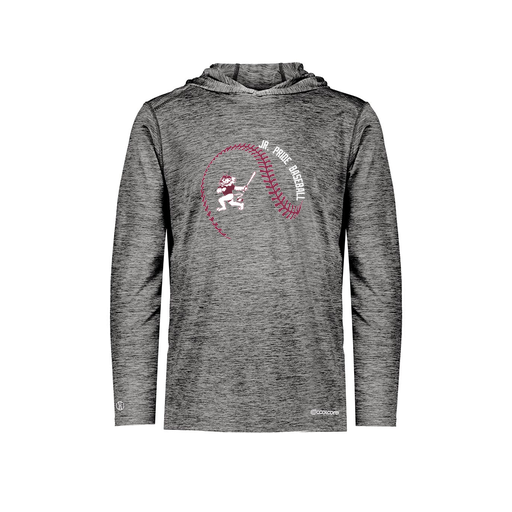 [FOLHCGBK-YS-LOGO1] Decker Youth Charge Hoodie (Youth S, Black, Logo 1)