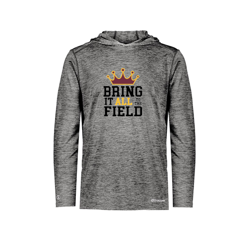 [FOLHCGBK-YS-LOGO2] Decker Youth Charge Hoodie (Youth S, Black, Logo 2)