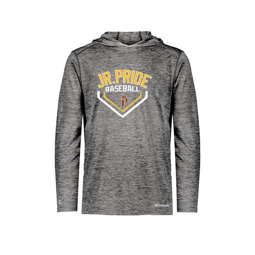 [FOLHCGBK-YS-LOGO3] Decker Youth Charge Hoodie (Youth S, Black, Logo 3)