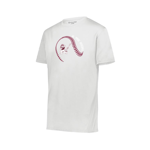[222818.005.S-LOGO1] Men's Movement Dri Fit Shirt (Adult S, White, Logo 1)