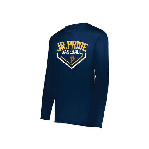 [222822.065.XS-LOGO3] Men's LS Smooth Sport Shirt (Adult XS, Navy, Logo 3)